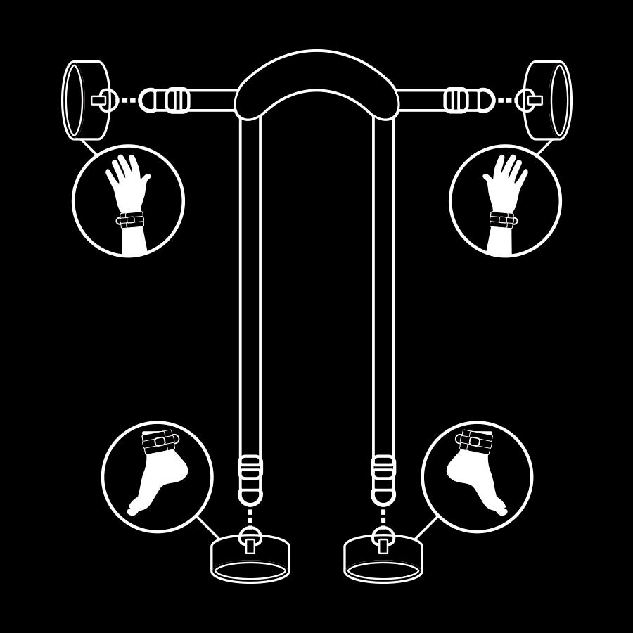 FETISH SUBMISSIVE - Master Position - 4 neopreenikahletta