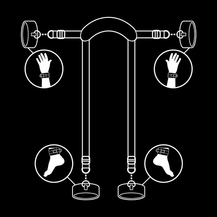 FETISH SUBMISSIVE - Master Position - 4 neopreenikahletta