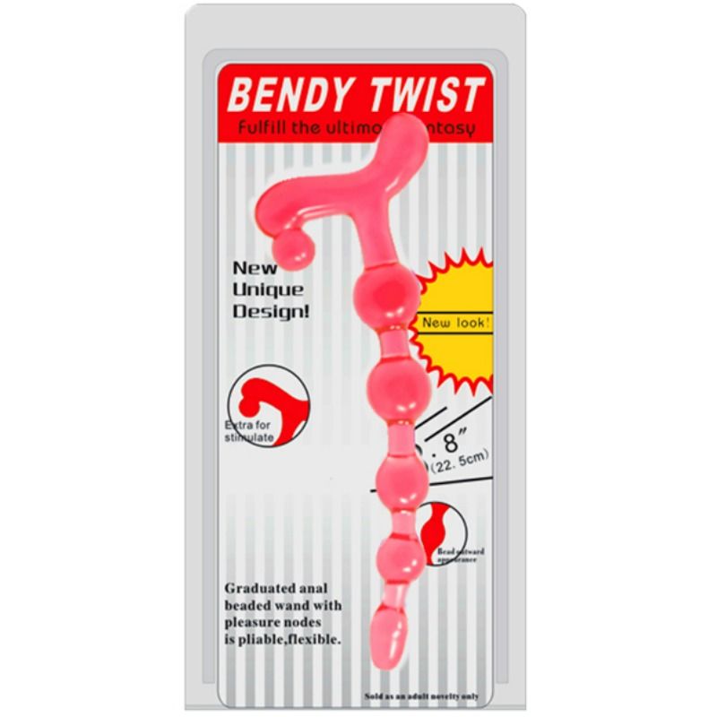 BAILE - BENDY TWIST RÖDA ANALKULOR