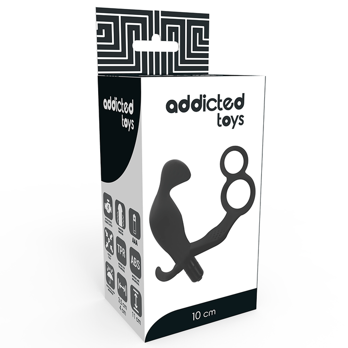 DDICTED TOYS – Anaalitappi tuplapenisrenkaalla