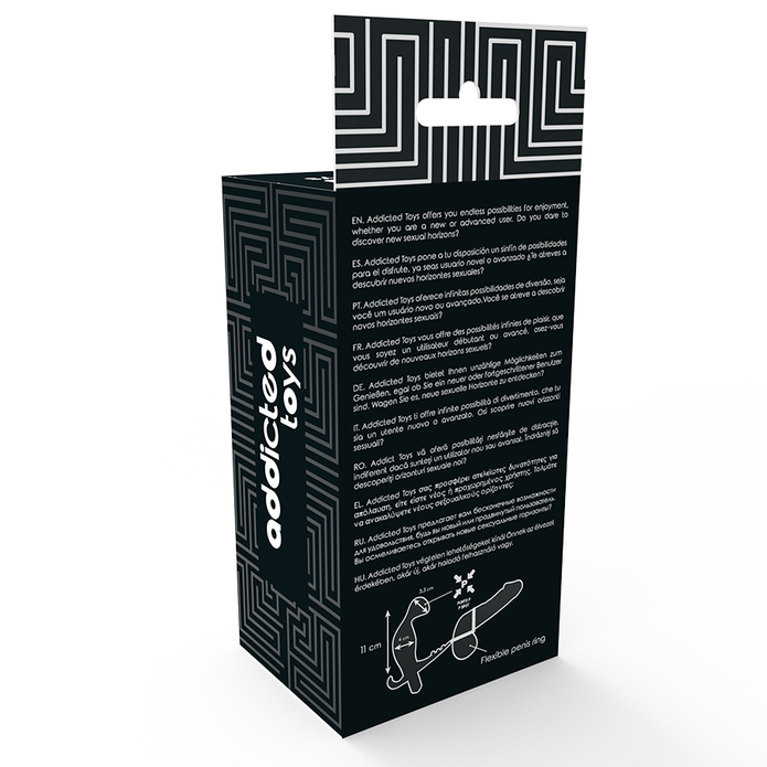 DDICTED TOYS – Anaalitappi tuplapenisrenkaalla