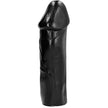 ALL BLACK - 28 cm dildo ilman kiveksiä