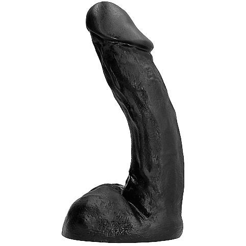 ALL BLACK - Taipuisa dildo 28 cm