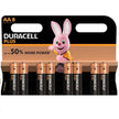 DURACELL - PLUS POWER AA LR6 -paristot 8 kpl
