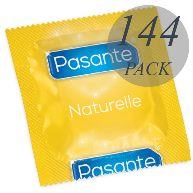 PASANTE - Naturelle -lateksikondomit 144 kpl