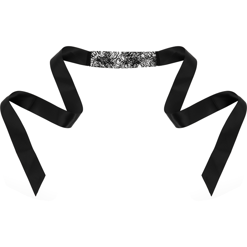 COQUETTE CHIC DESIRE - Pitsinen musta silmämaski